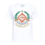 Casablanca Stiliga T-shirts och Polos White, Dam