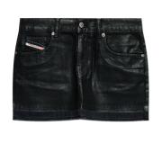 Diesel Denimkjol De-Ron Black, Dam