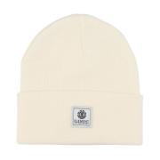 Element Klassisk Beanie Mössa med Broderad Logotyp Beige, Unisex