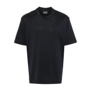 Emporio Armani Snygga T-shirts för män och kvinnor Blue, Herr