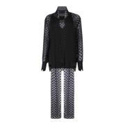 Givenchy Svart Jumpsuit Black, Dam