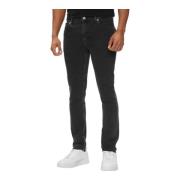 Just Cavalli Slim-fit Denim Jeans Black, Herr