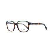 Ted Baker Bruna Fyrkantiga Acetatoptiska Ramar Brown, Herr