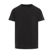 Tom Ford Klassisk Grå T-shirt för Män Black, Herr