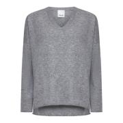 Allude Grå Tröja Kollektion Gray, Dam