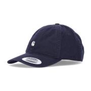 Carhartt Wip Logo Cap Böjd Skärm Mörkblå Blue, Herr