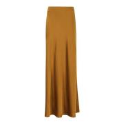 Essentiel Antwerp Maxi Längd Kjol Orange, Dam