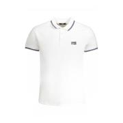 Cavalli Class Klassisk Polo Skjorta med Kontrast Broderi White, Herr