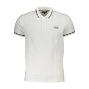 Cavalli Class Stilig Polo Skjorta White, Herr