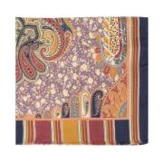 Etro Multifärgade Scarves för kvinnor Aw24 Multicolor, Dam