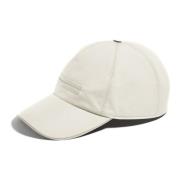 Ermenegildo Zegna Svart Teknisk Baseballkeps White, Herr