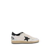 Golden Goose Sprucket Läderstjärnsneakers White, Herr