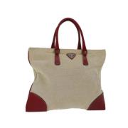 Prada Vintage Pre-owned Bomull handvskor Beige, Dam