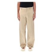 Lanvin Twisted Chino Byxor Beige Aw23 Beige, Herr