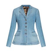 Dolce & Gabbana Denim blazer Blue, Dam