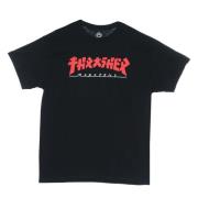 Thrasher Godzilla Logo Svart T-shirt Black, Unisex