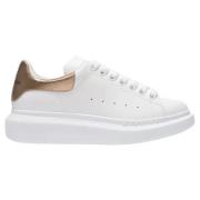 Alexander McQueen Laeder sneakers White, Dam