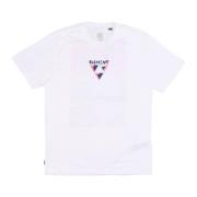 Element Vit Crew Neck Tee med Logo White, Herr