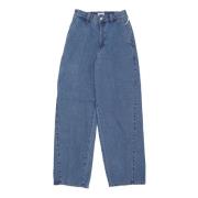 Obey Ljus Indigo Snickare Denim Jeans Blue, Dam