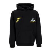 HUF Grand Prix Svart Hoodie Black, Herr