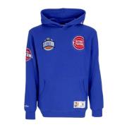 Mitchell & Ness Detroit Pistons NBA Hometown Fleece Hoodie Blue, Herr