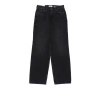 Amish Vintage Svart Denim Jeans Black, Dam