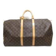 Louis Vuitton Vintage Pre-owned Tyg handvskor Brown, Dam