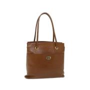 Burberry Vintage Pre-owned Laeder axelremsvskor Brown, Dam