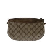 Gucci Vintage Pre-owned Canvas gucci-vskor Beige, Dam