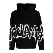 Disclaimer Svart Hoodie Lättvikts Sweatshirt Black, Herr