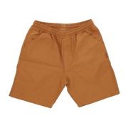 Dolly Noire Canvas Snickarshorts med Verktygsfickor Brown, Herr