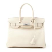 Hermès Vintage Pre-owned Laeder handvskor White, Dam