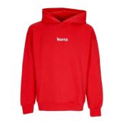 Disclaimer Sunset Logo Hoodie Lättvikts Sweatshirt Red, Herr