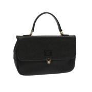 Burberry Vintage Pre-owned Laeder handvskor Black, Dam