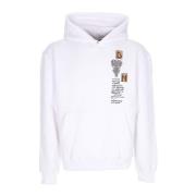 Dolly Noire Drake Medeltida Hoodie Vit White, Herr