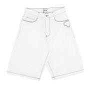 Arte Antwerp Hjärt Detalj Vita Shorts White, Herr