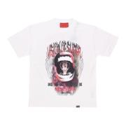 Vision OF Super Cobra Mouth Print Tee White Men's T-Shirt White, Herr