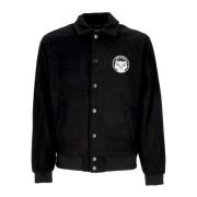 Ripndip Varsity Jacka Svart Broderad Mjuk Passform Black, Herr