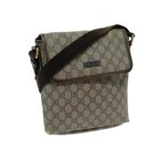 Gucci Vintage Pre-owned Canvas gucci-vskor Beige, Dam