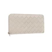 Bottega Veneta Vintage Pre-owned Laeder plnbcker White, Dam