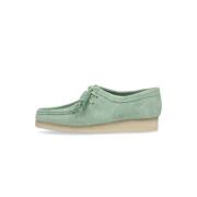 Clarks Grön Wallabee Moccasin Sko Green, Dam