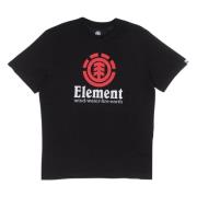 Element Svart Herr Crew Neck T-shirt Black, Herr