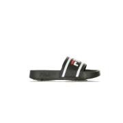 Fila Svart Slip-On Damtofflor Black, Dam