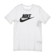 Nike Icon Futura Vit/Svart T-shirt White, Herr