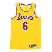 Nike LeBron James Basketball Jersey Icon Yellow, Herr