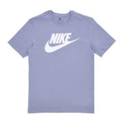 Nike Icon Futura Ashen Slate Tee Purple, Herr