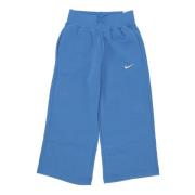 Nike Fleece Tracksuit Byxor Phoenix Star Blå Blue, Dam