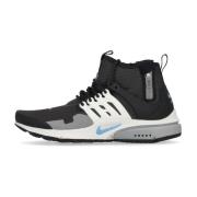 Nike Mid Utility Hög Tyg Sneaker Antracit/Blå/Vit Black, Herr