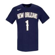 Nike Zion Williamson NBA Essential Tee Blue, Herr