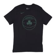 Nike Boston Celtics Logo Tee Svart Black, Herr